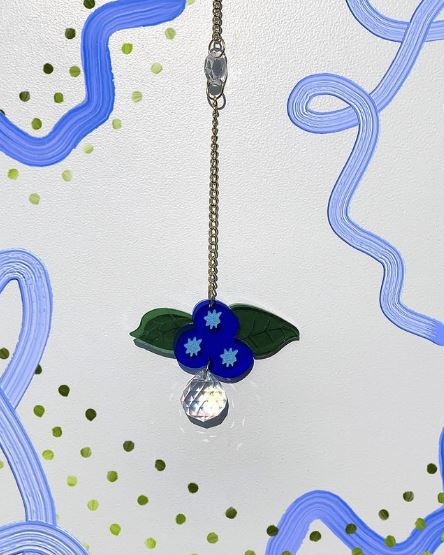 Blue Berry Sun Catcher