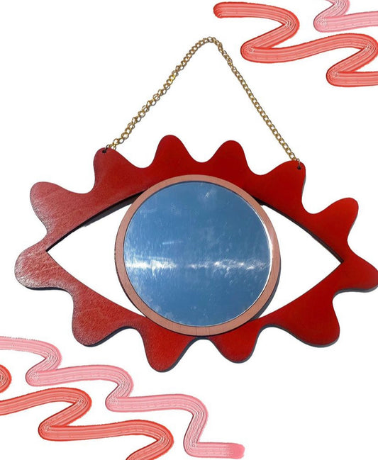 Hanging Eye Wall Mirror